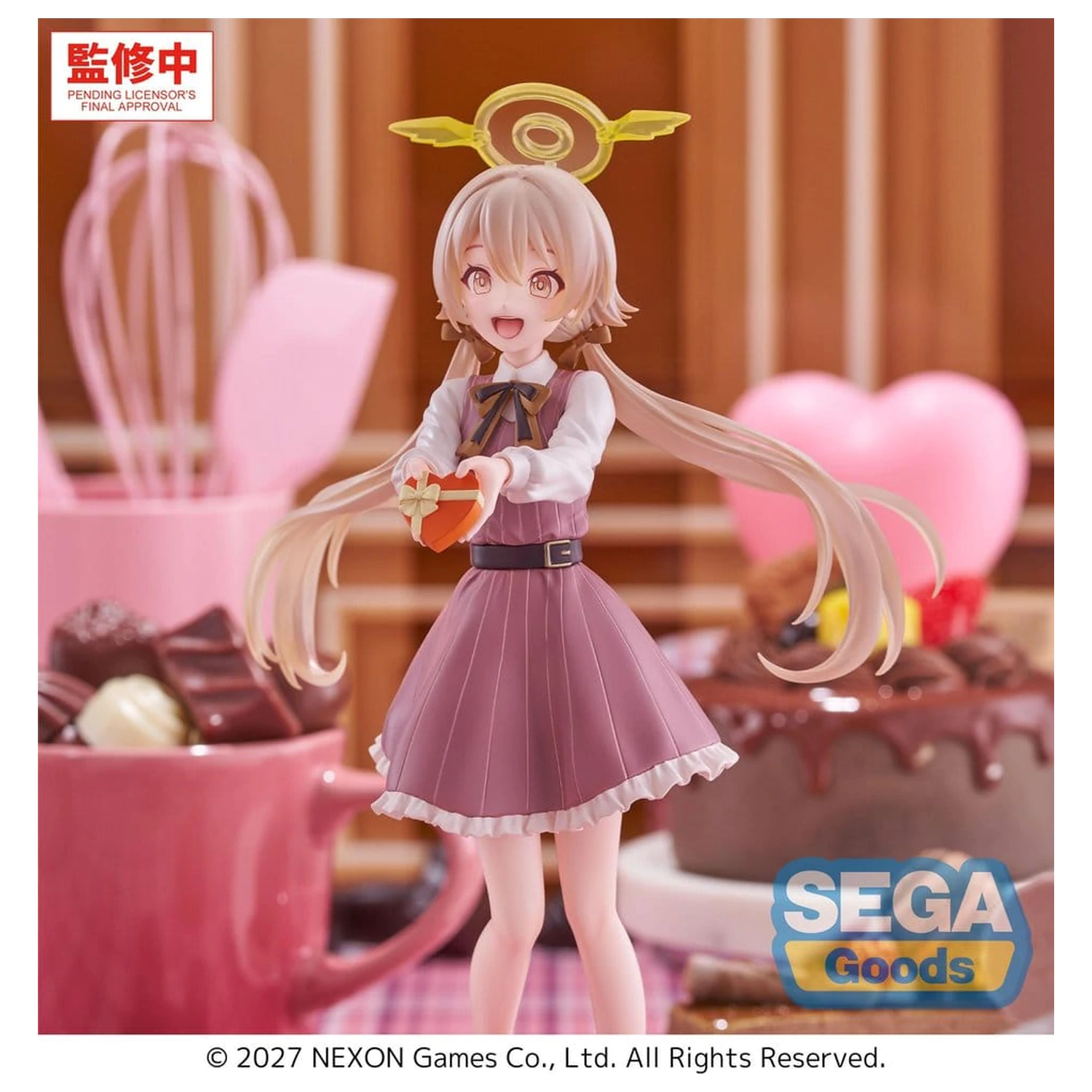 Blue Archive XStellar Hifumi Happy Valentine!! PVC figura 22 cm termékfotó
