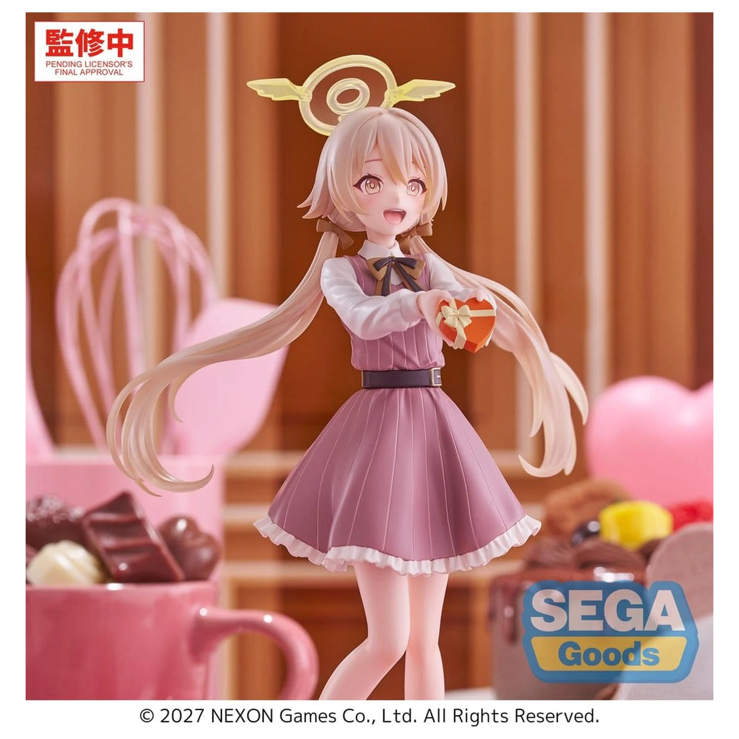Blue Archive XStellar Hifumi Happy Valentine!! PVC figura 22 cm termékfotó