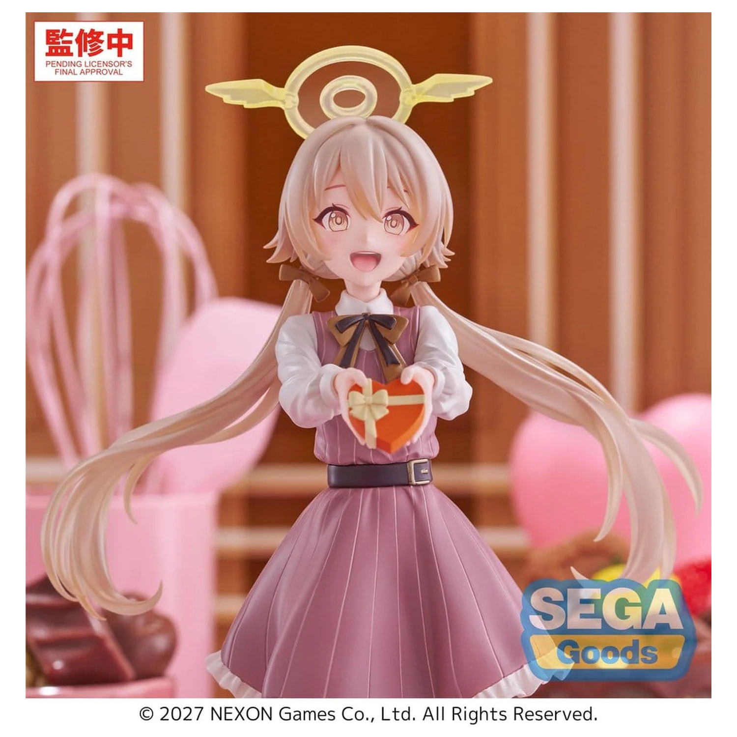 Blue Archive XStellar Hifumi Happy Valentine!! PVC figura 22 cm termékfotó