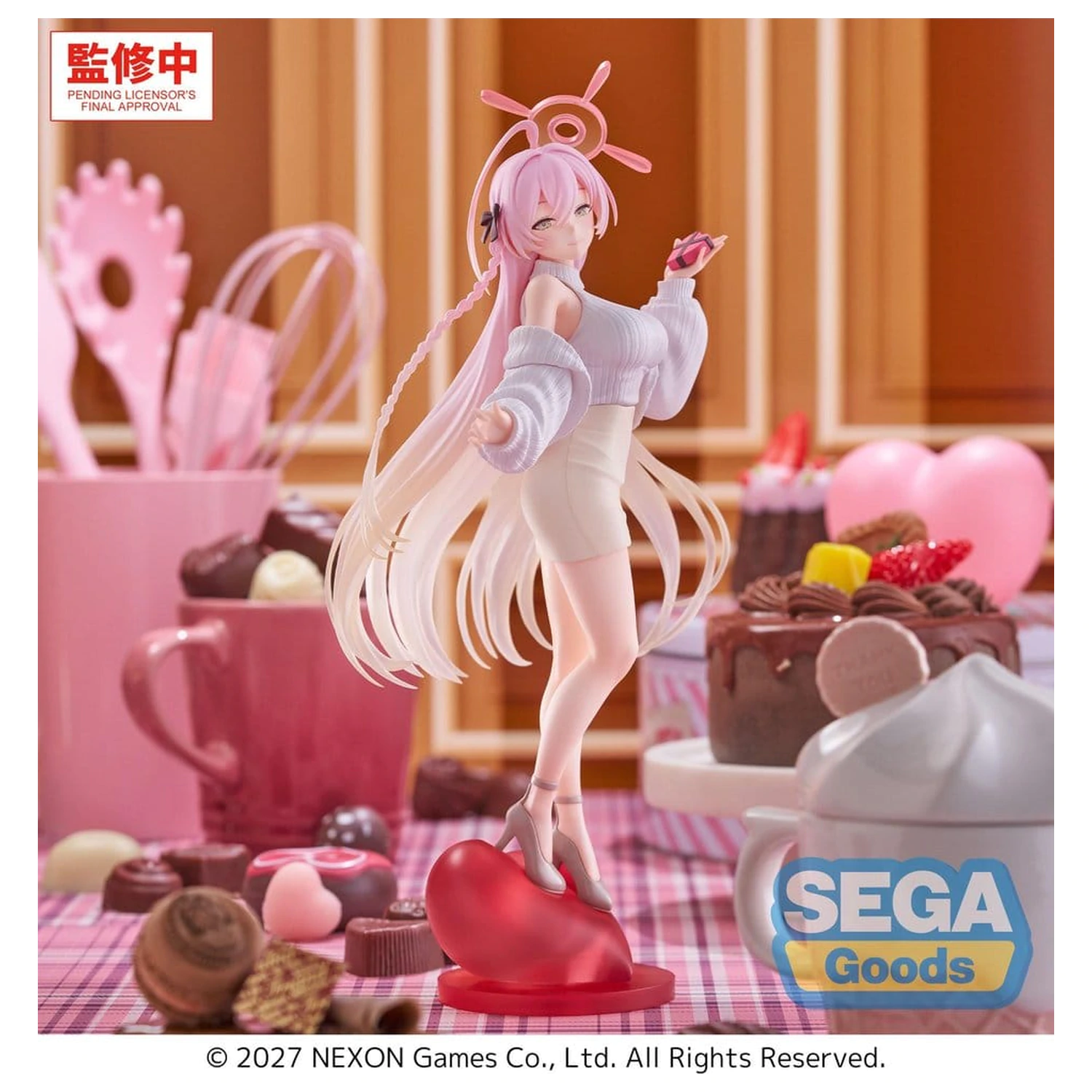 Blue Archive XStellar PVC figura Hanako Happy Valentine!! 25 cm termékfotó
