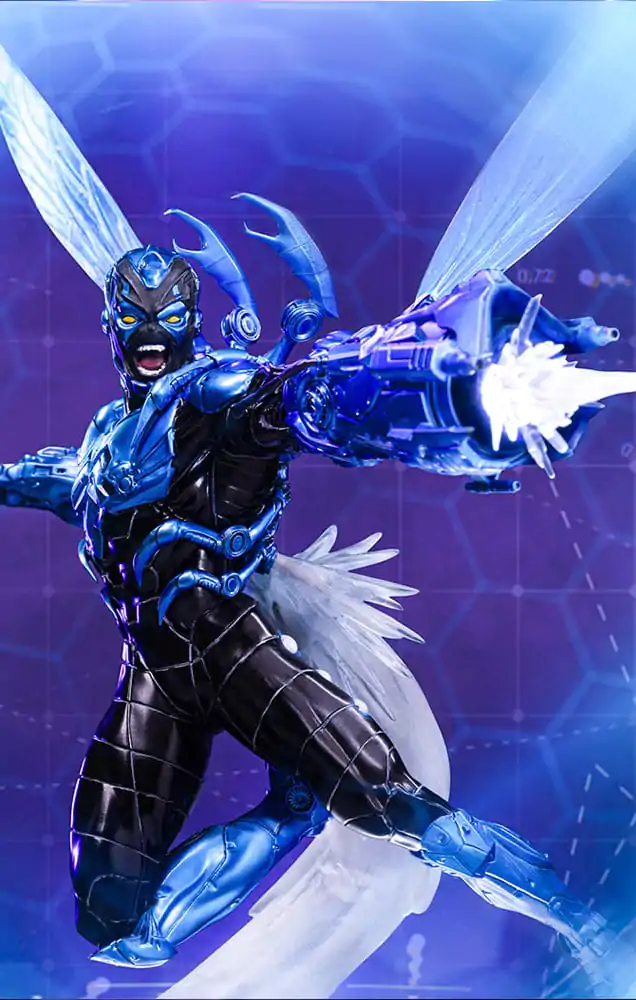 Blue Beetle Art Scale 1/10 Blue Beetle szobor figura 33 cm termékfotó