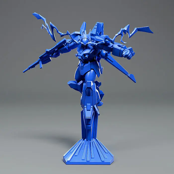 Blue Comet SPT Layzner  PLAMAX MF-73 minimum factory Layzner &amp; Zakaal: SPT Color Ver. Műanyag modell készlet 7 cm termékfotó