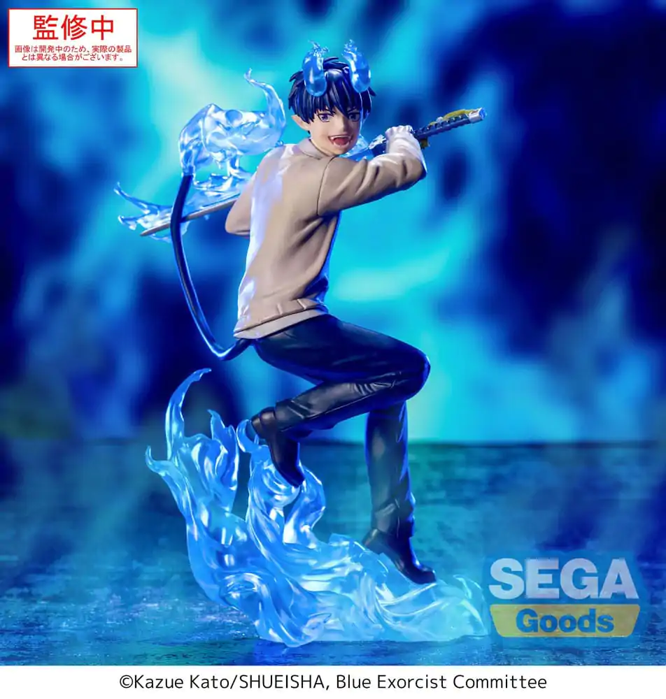 Blue Exorcist Shimane Illuminati Saga Xross Link Rin Okumura PVC szobor figura 18 cm termékfotó