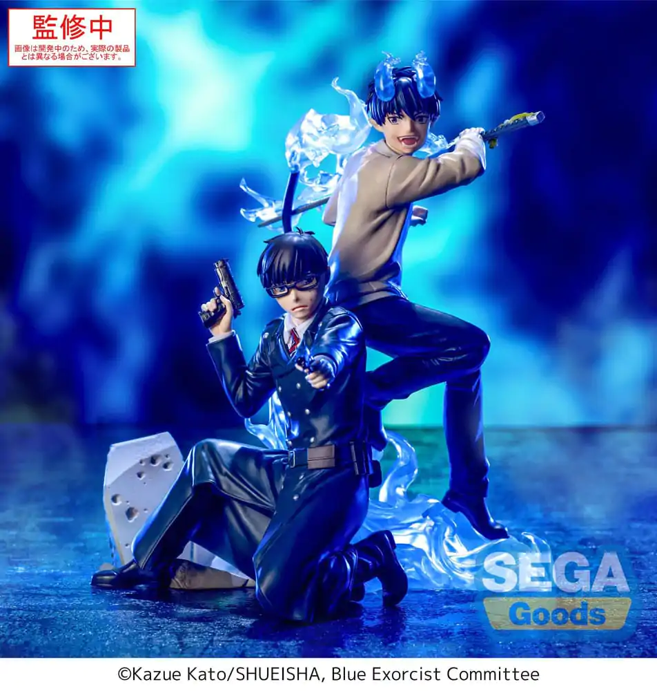 Blue Exorcist Shimane Illuminati Saga Xross Link Rin Okumura PVC szobor figura 18 cm termékfotó