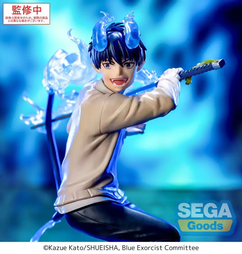 Blue Exorcist Shimane Illuminati Saga Xross Link Rin Okumura PVC szobor figura 18 cm termékfotó