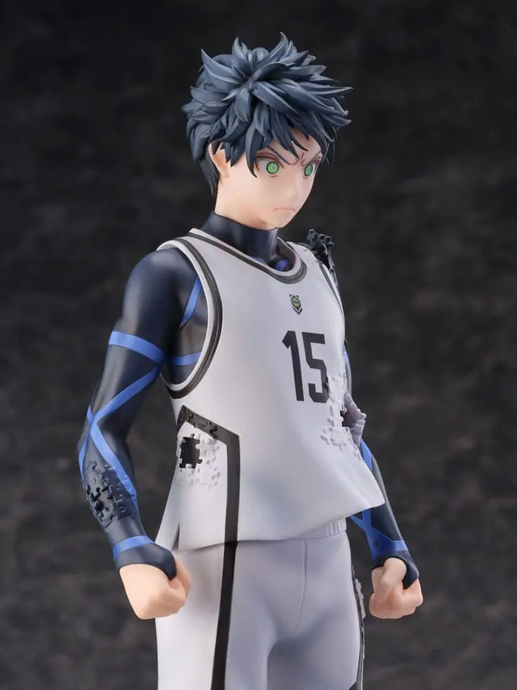 Blue Lock 1/7 Yoichi Isagi PVC szobor figura 25 cm termékfotó