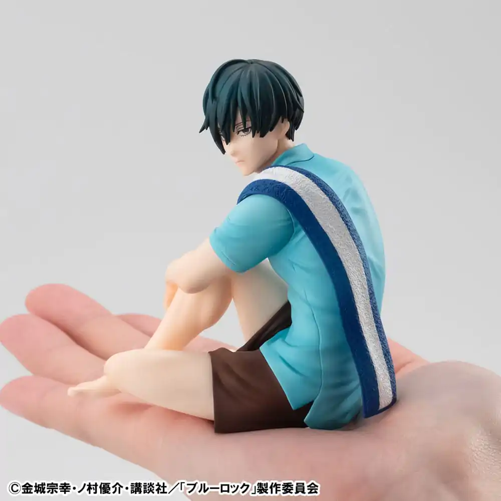 Blue Lock G.E.M. Series Rin Itoshi Palm Size PVC szobor figura 9 cm termékfotó