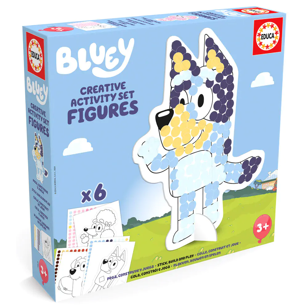 Bluey 3D Kreatív játékkészlet termékfotó