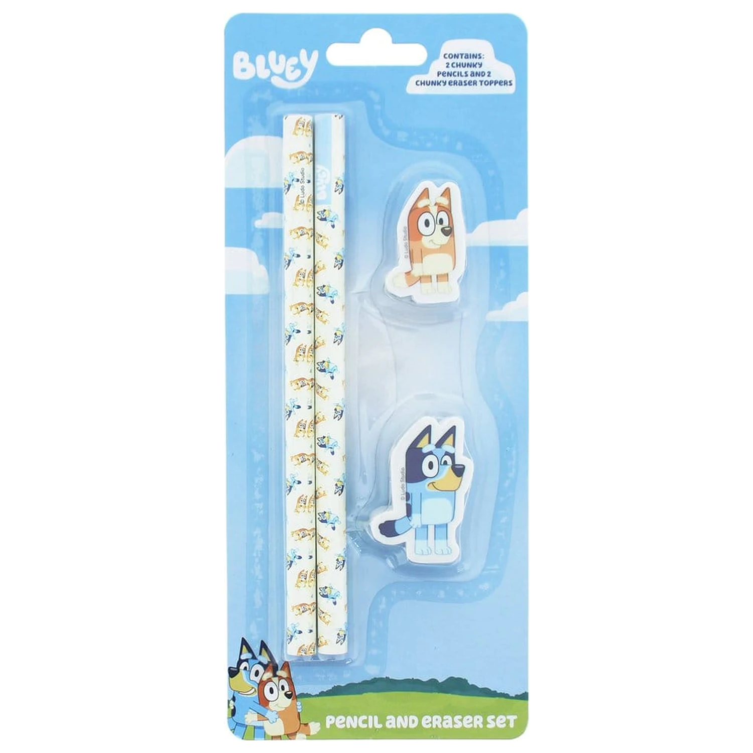 Bluey 4 darabos írószer csomag termékfotó