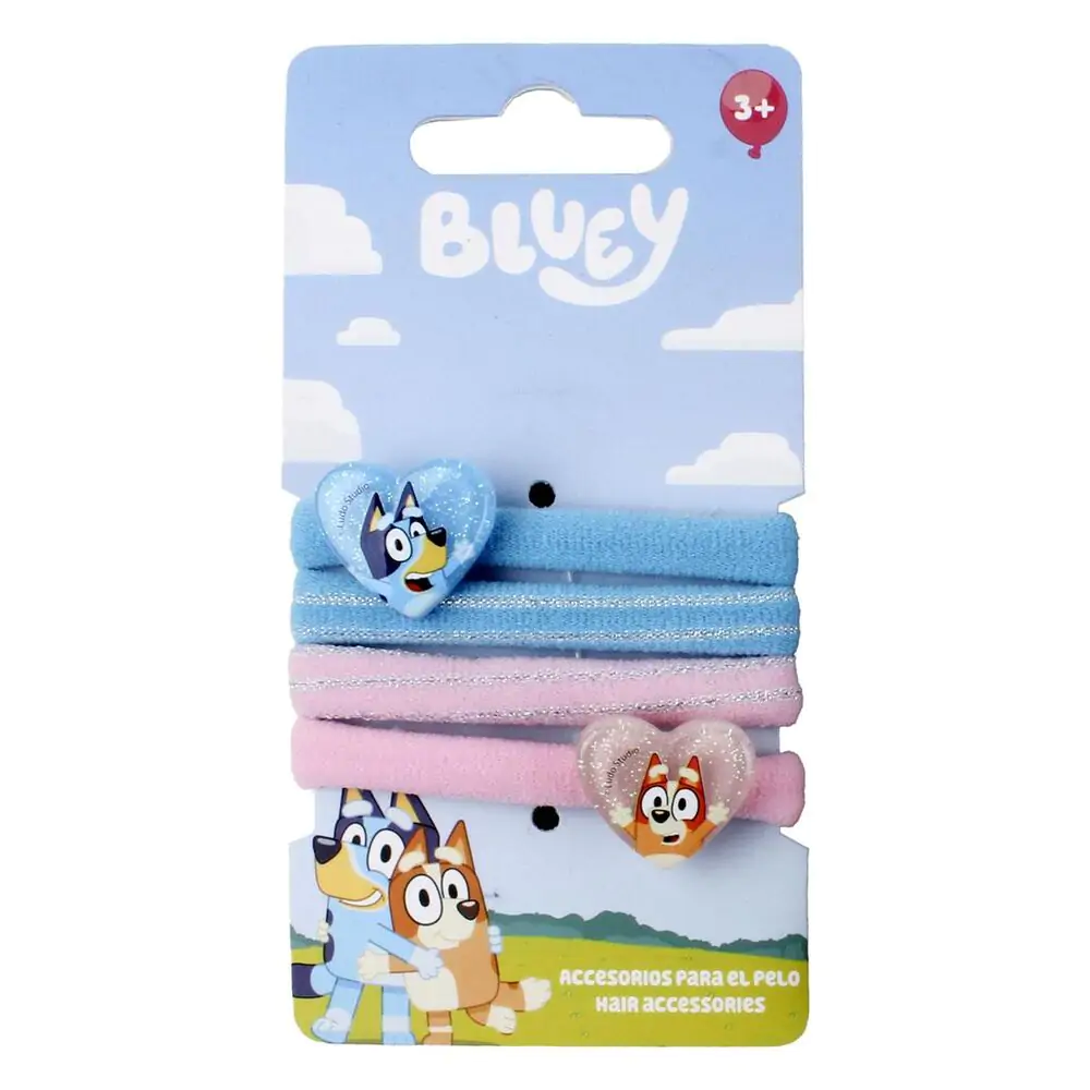 Bluey 4 db-os scrunchie hajgumi csomag termékfotó