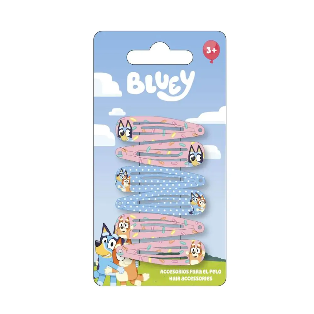 Bluey 6 db-os hajcsat csomag termékfotó