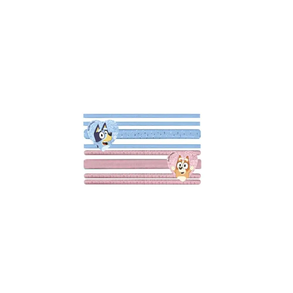 Bluey 8 db-os scrunchie hajgumi csomag termékfotó