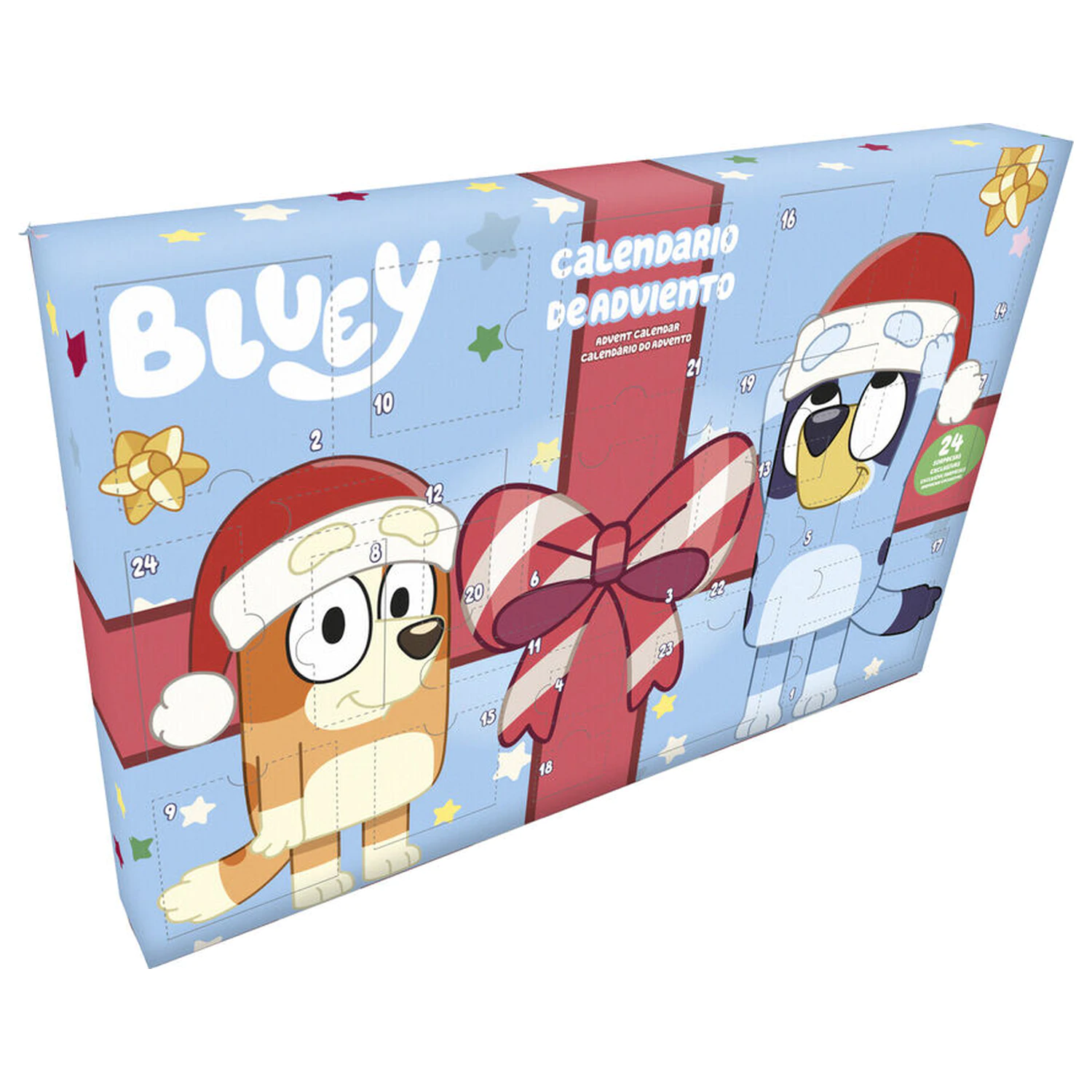Bluey adventi kalendárium termékfotó