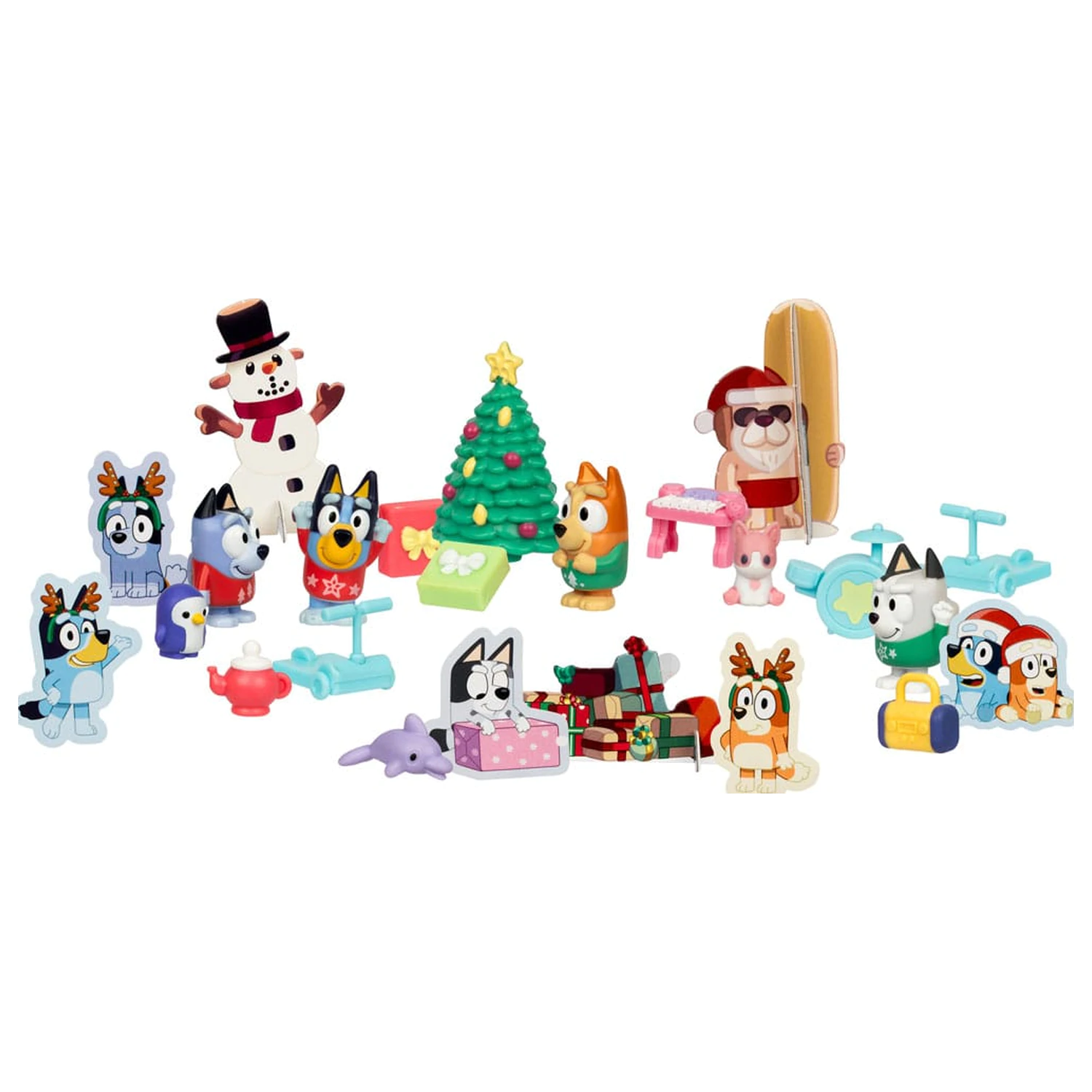 Bluey adventi kalendárium Mini figurákkal  termékfotó