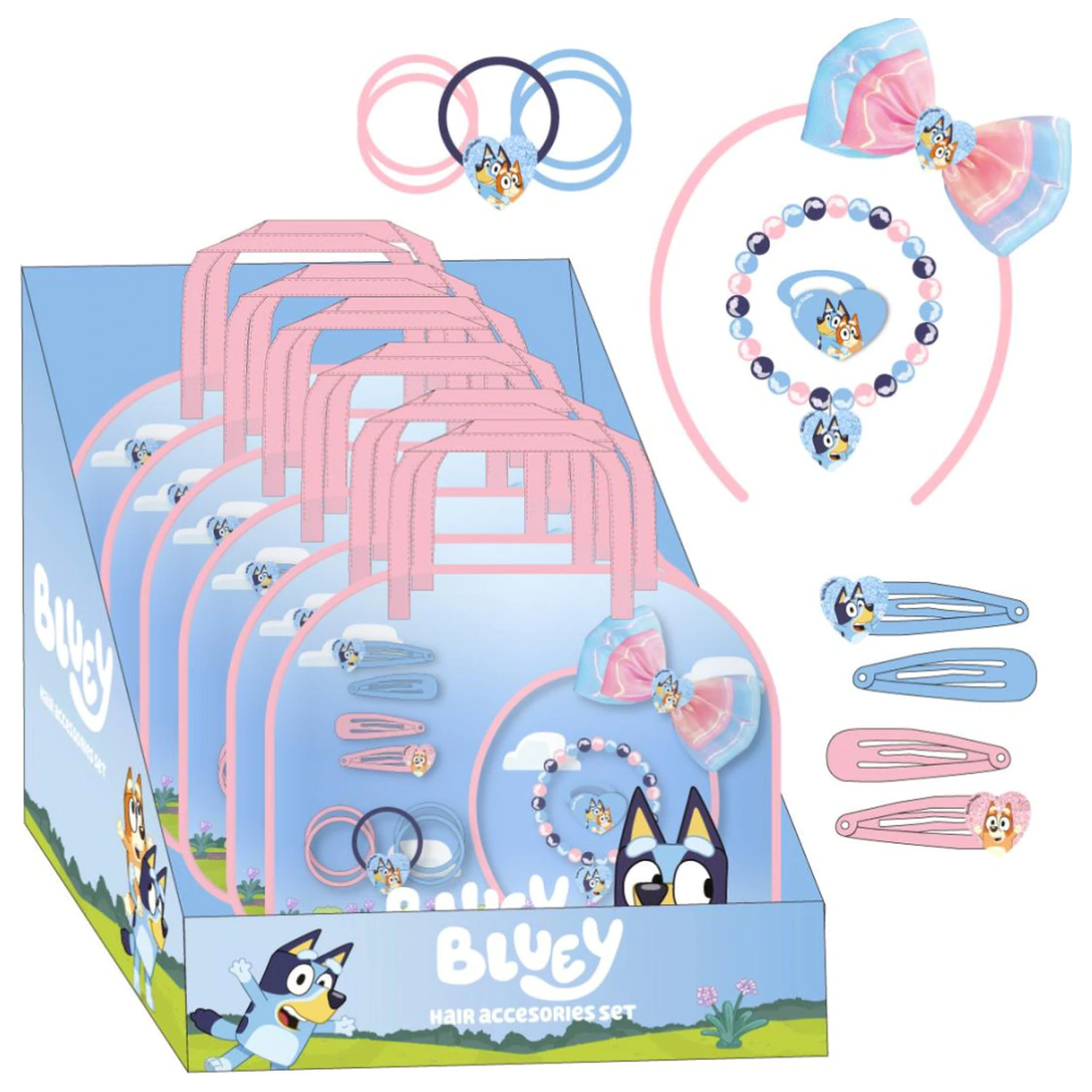 Bluey Best Friend hajkiegészítő szett termékfotó