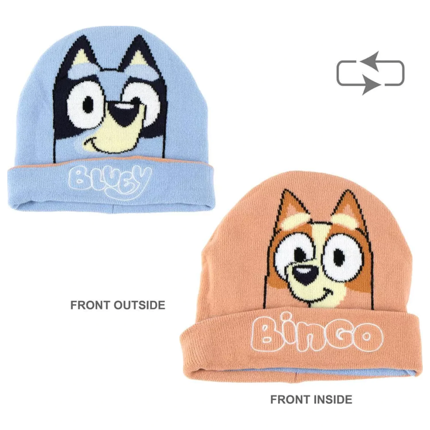 Bluey Bingo kifordítható gyerek sapka termékfotó