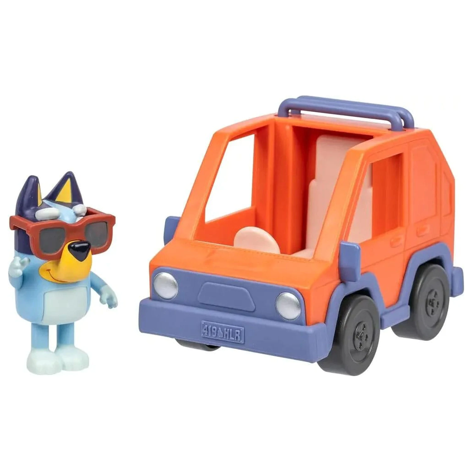 Bluey Bluey & 4WD Car Mini figura játékkészlet termékfotó