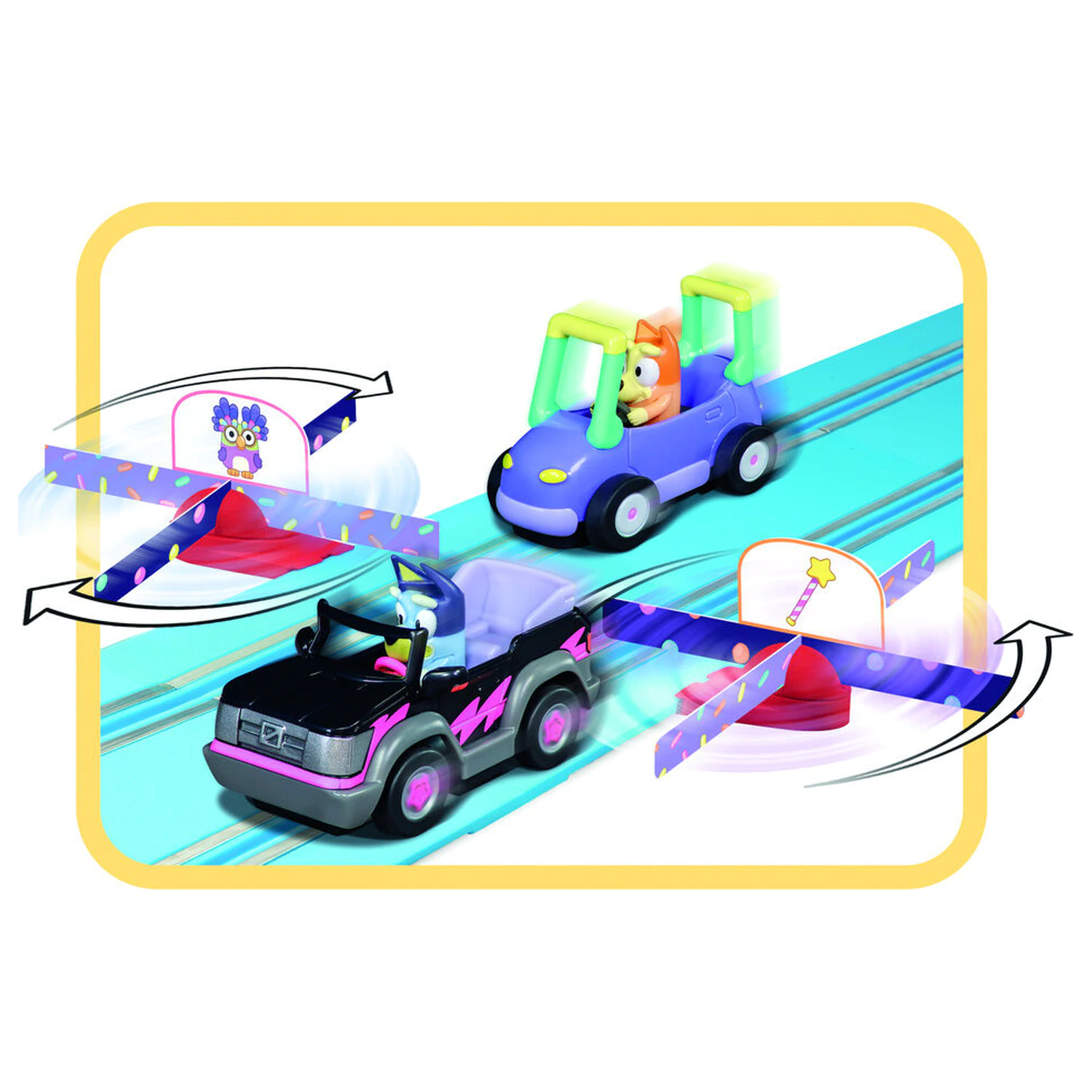 Bluey - Bluey & Bingo elektromos versenypálya termékfotó