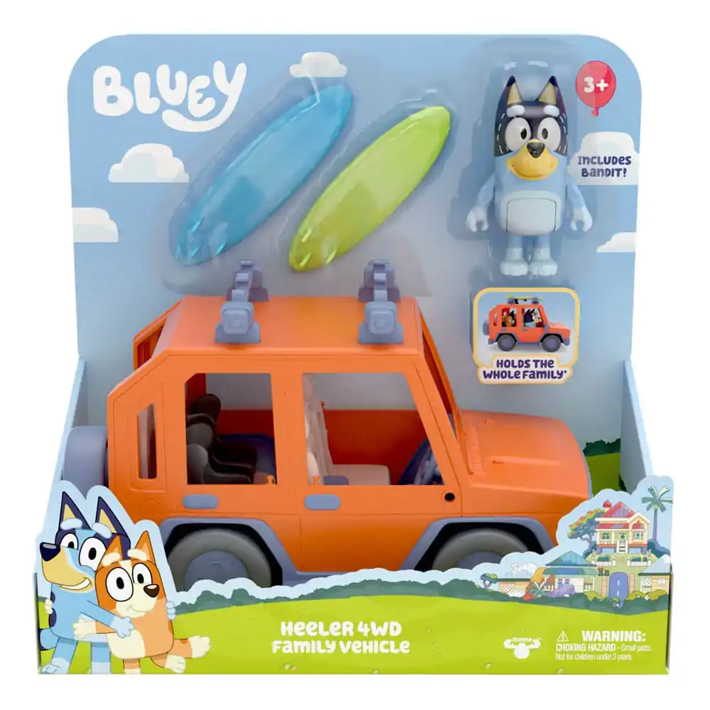 Bluey Bluey Family Cruiser akciófigura és jármű termékfotó