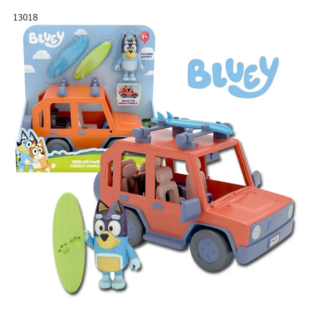 Bluey Bluey Family Cruiser akciófigura és jármű termékfotó