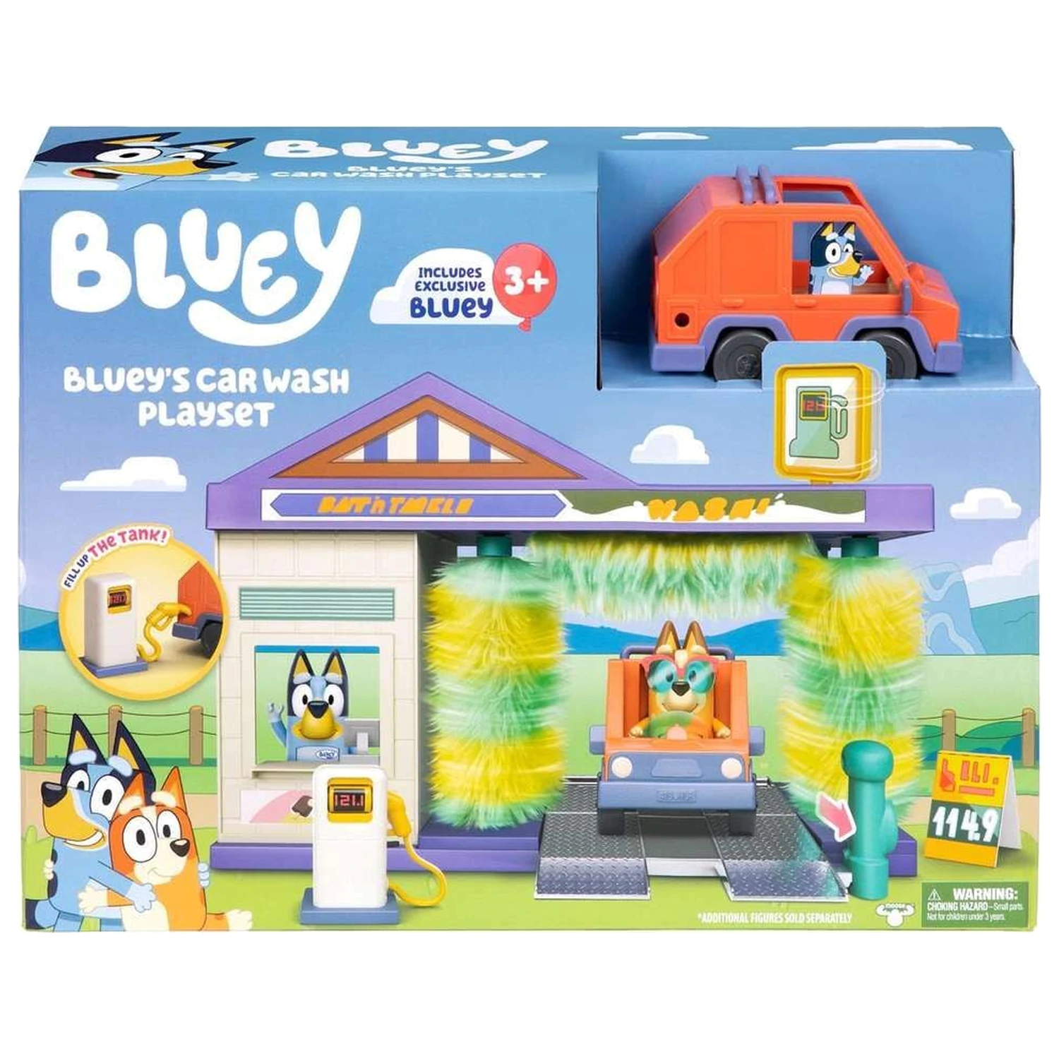Bluey Car wash játékkészlet termékfotó