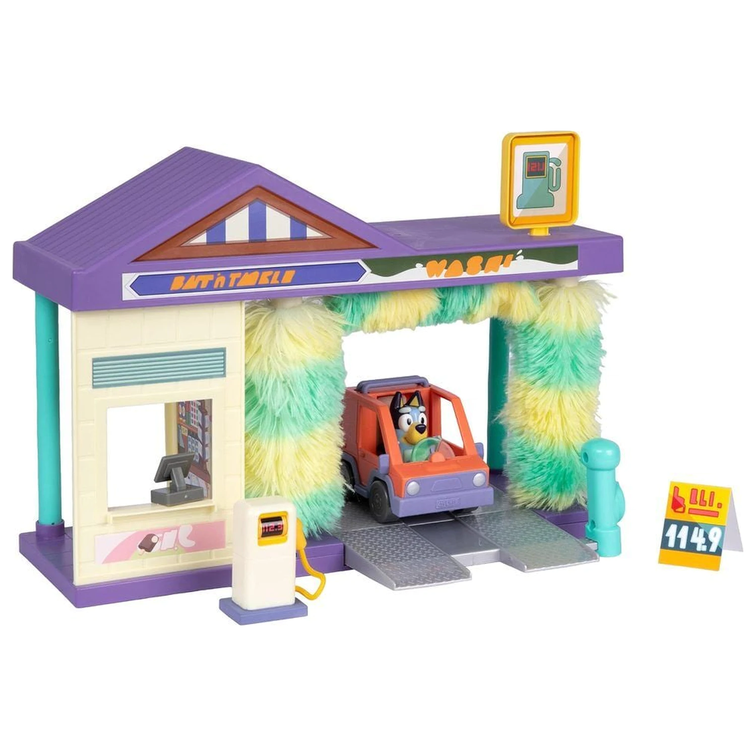 Bluey Car wash játékkészlet termékfotó
