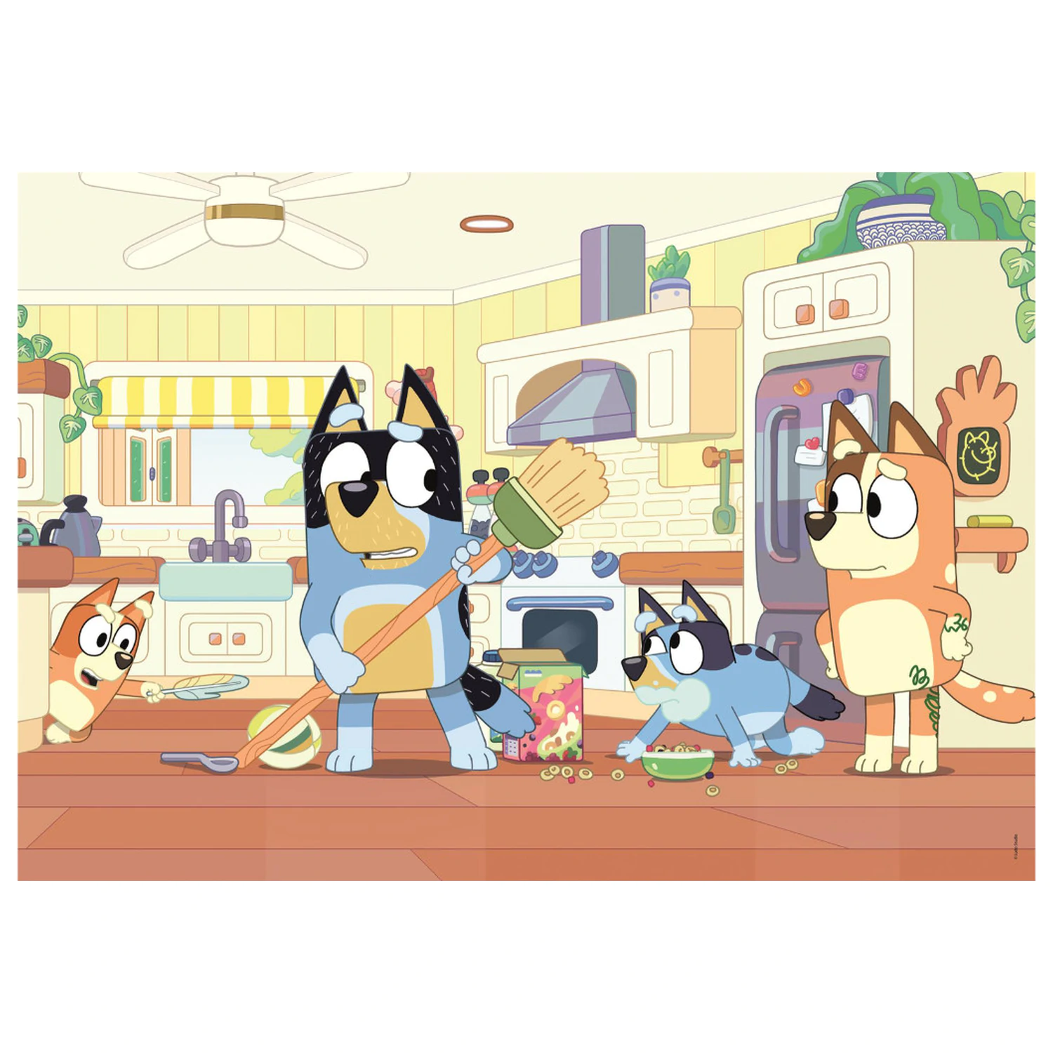 Bluey Cleaning 60 db-os puzzle  termékfotó