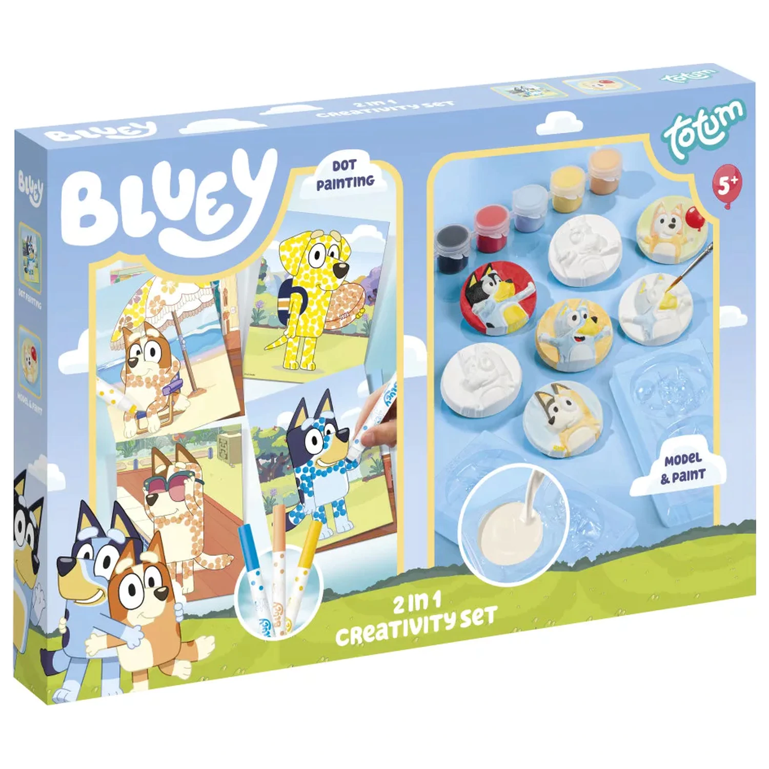 Bluey Cool kreatív szett 2 az 1-ben termékfotó