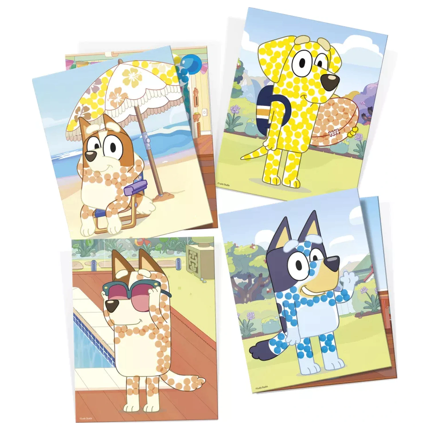Bluey Cool kreatív szett 2 az 1-ben termékfotó