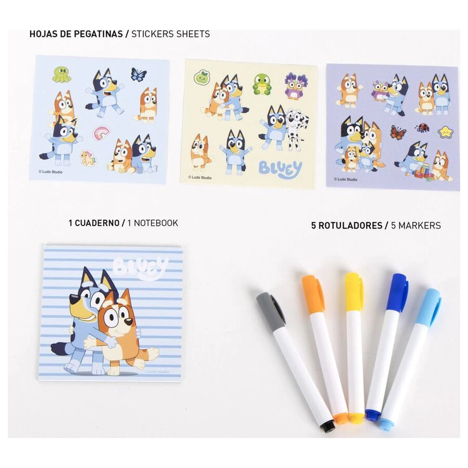 Bluey DIY táska hátizsák csomag termékfotó