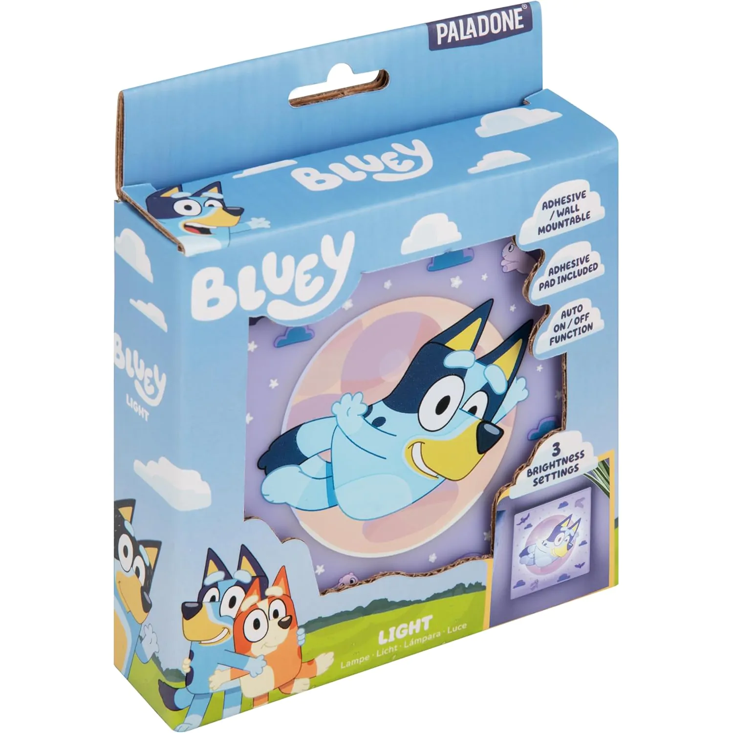 Bluey éjszakai lámpa 10 cm termékfotó