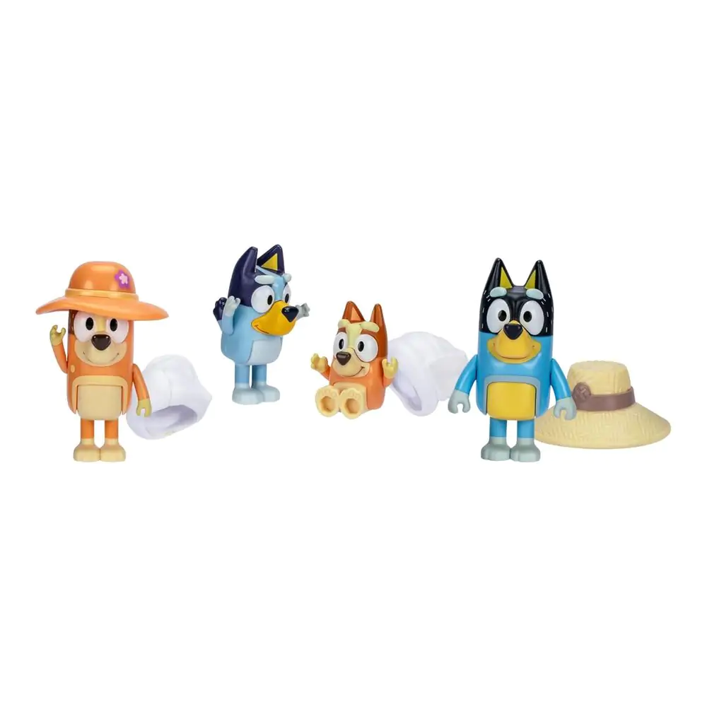 Bluey Family Trip 4 db-os figura csomag termékfotó