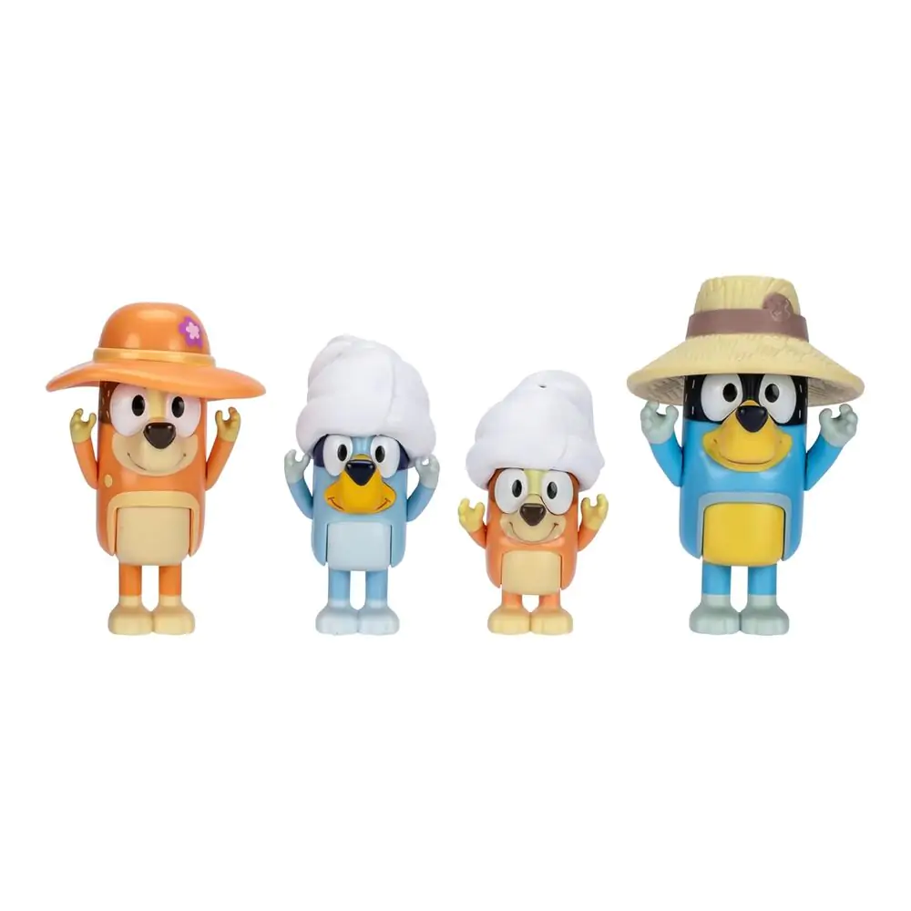 Bluey Family Trip 4 db-os figura csomag termékfotó