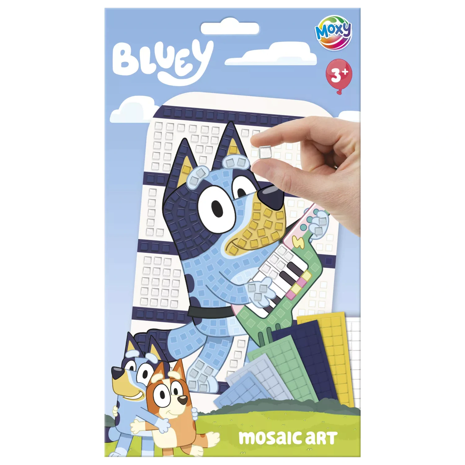 Bluey Guitar habszivacs mozaikos kreatív szett termékfotó