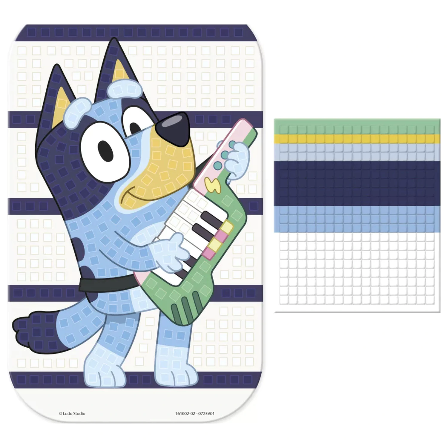 Bluey Guitar habszivacs mozaikos kreatív szett termékfotó