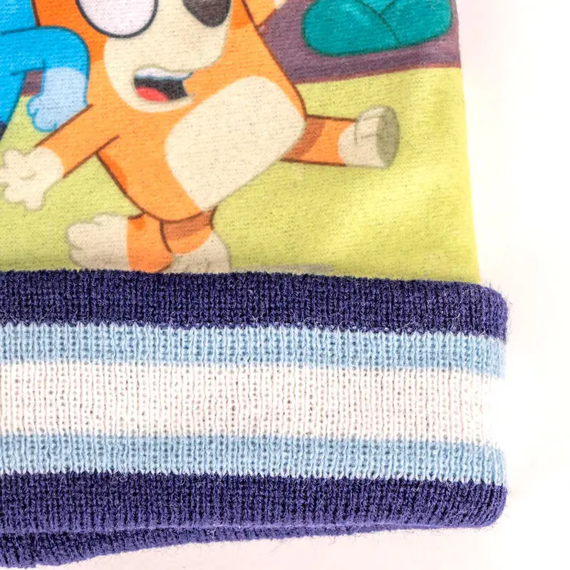 Bluey gyerek méretű sapka kesztyű csomag termékfotó