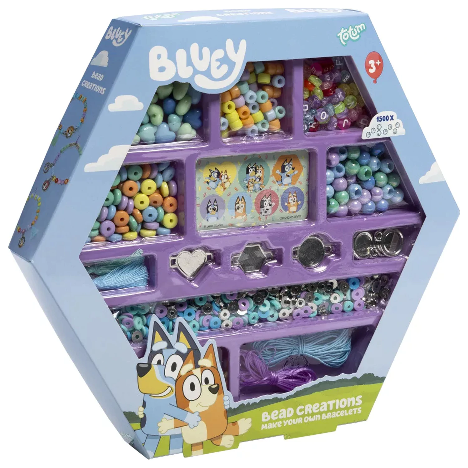 Bluey Happy gyöngyfűző készlet termékfotó