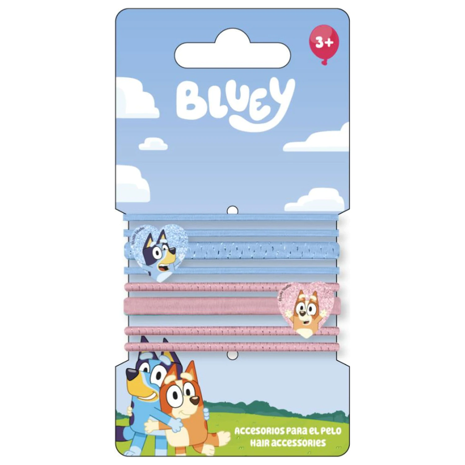 Bluey Heart hajgumi szett 8 db-os termékfotó