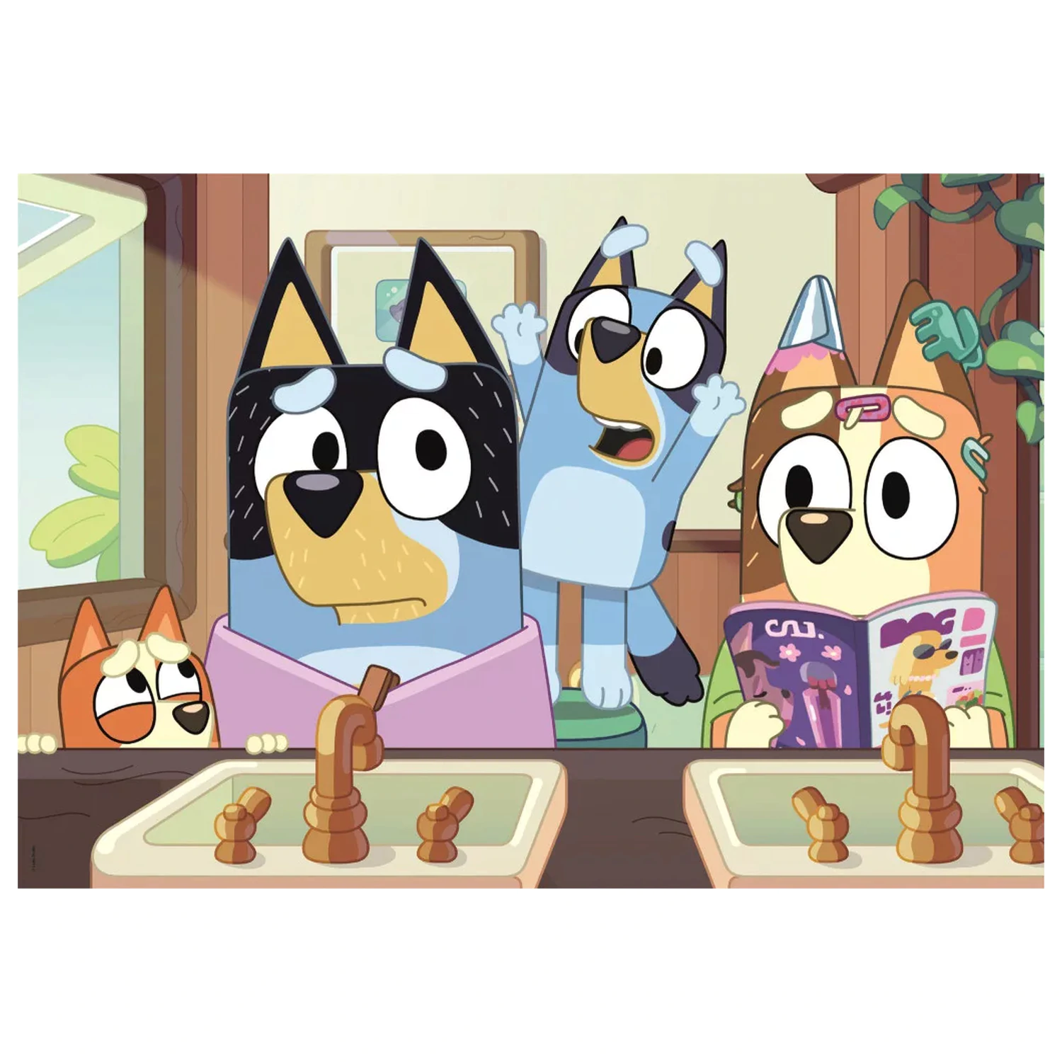 Bluey Home Fun 30 db-os puzzle  termékfotó