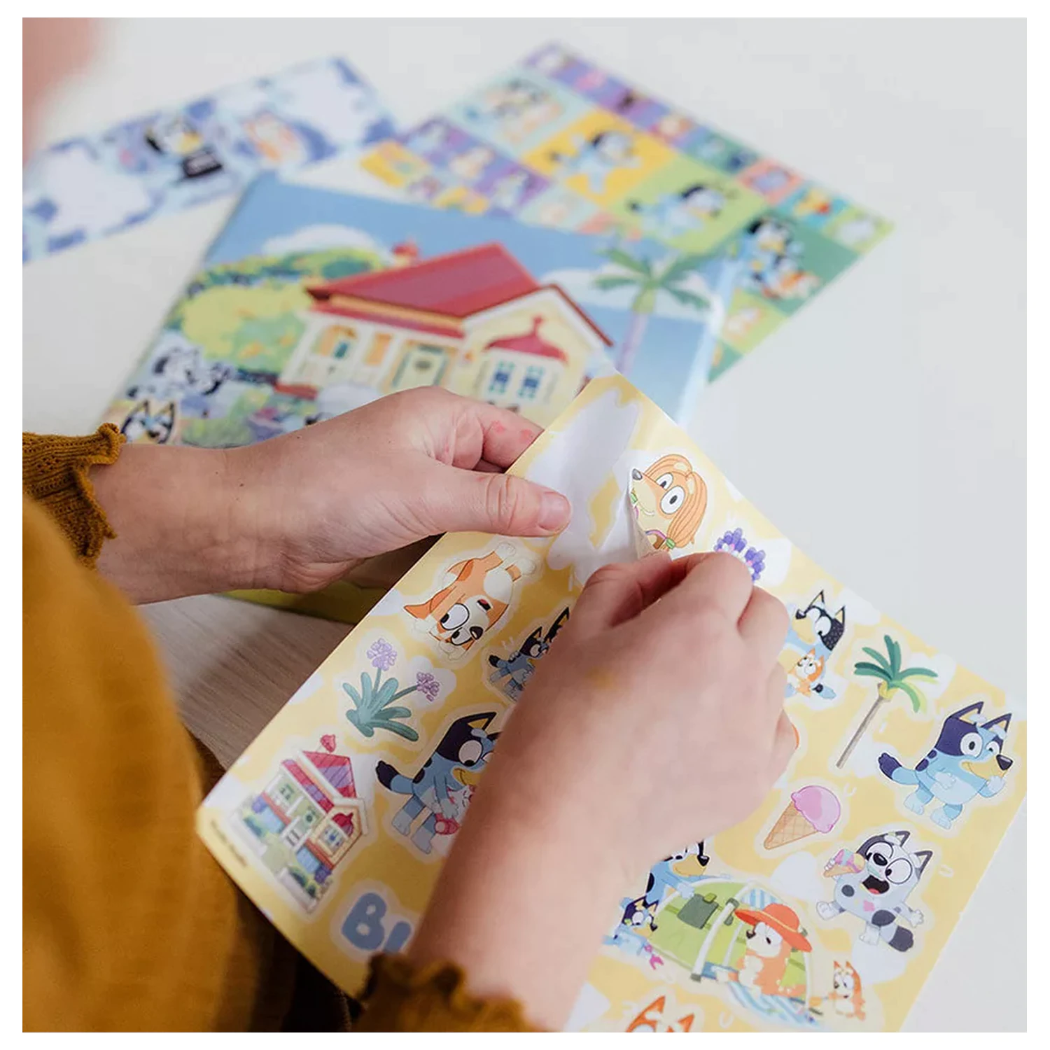 Bluey Home matrica szett termékfotó