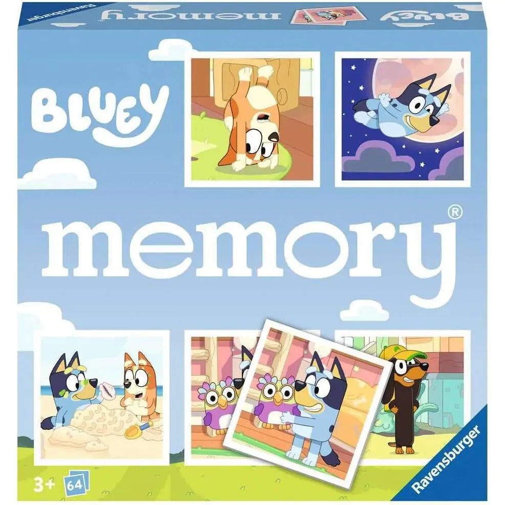 Bluey memóriajáték termékfotó