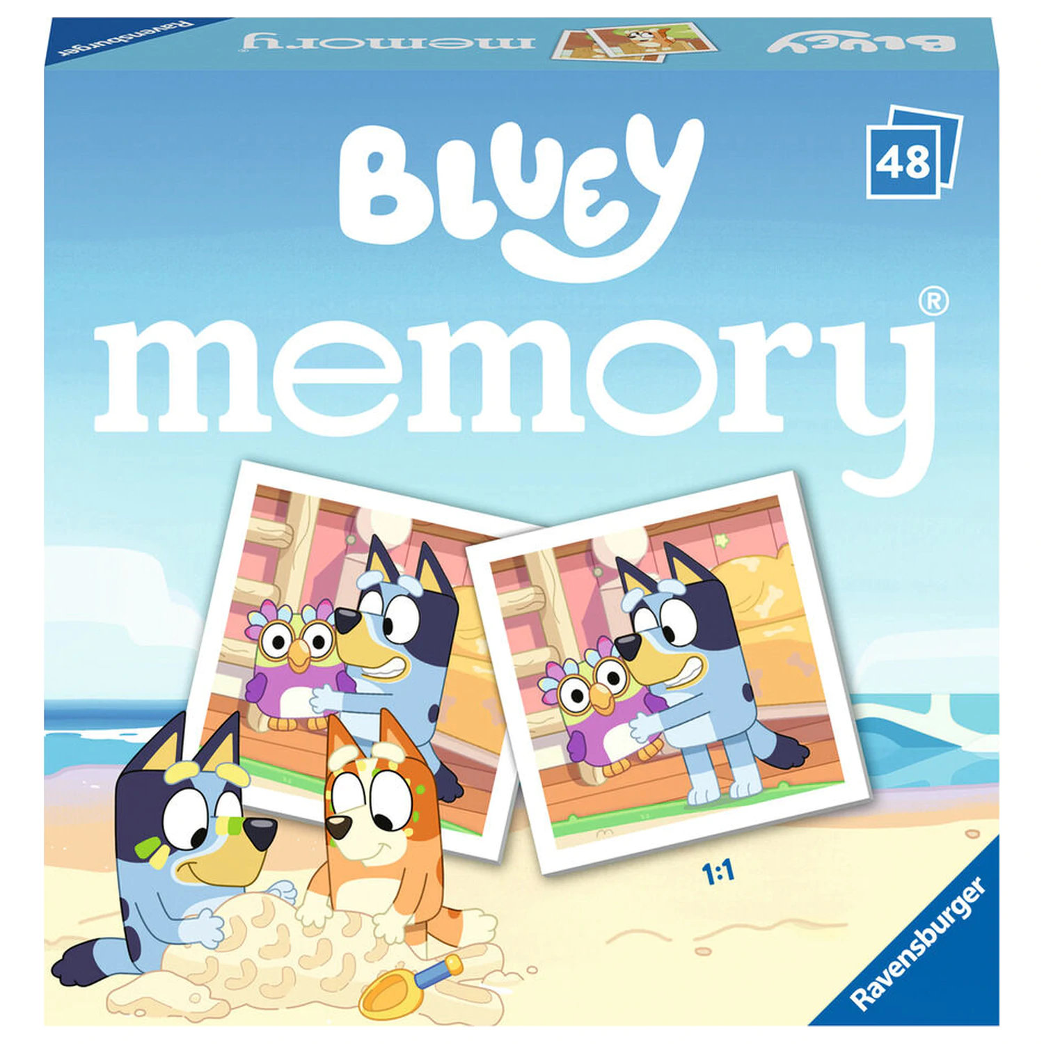 Bluey memóriajáték termékfotó