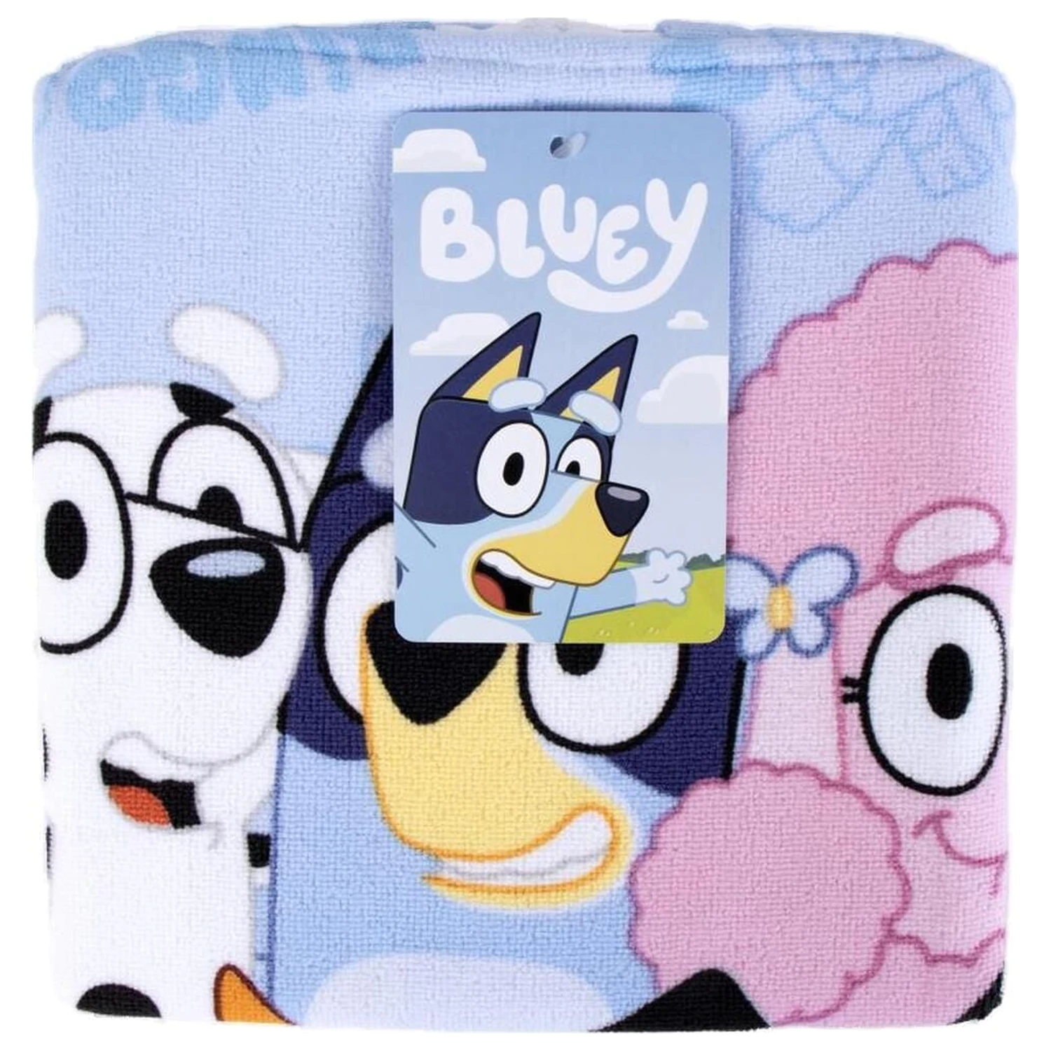 Bluey mikroszálas poncsó törölköző termékfotó