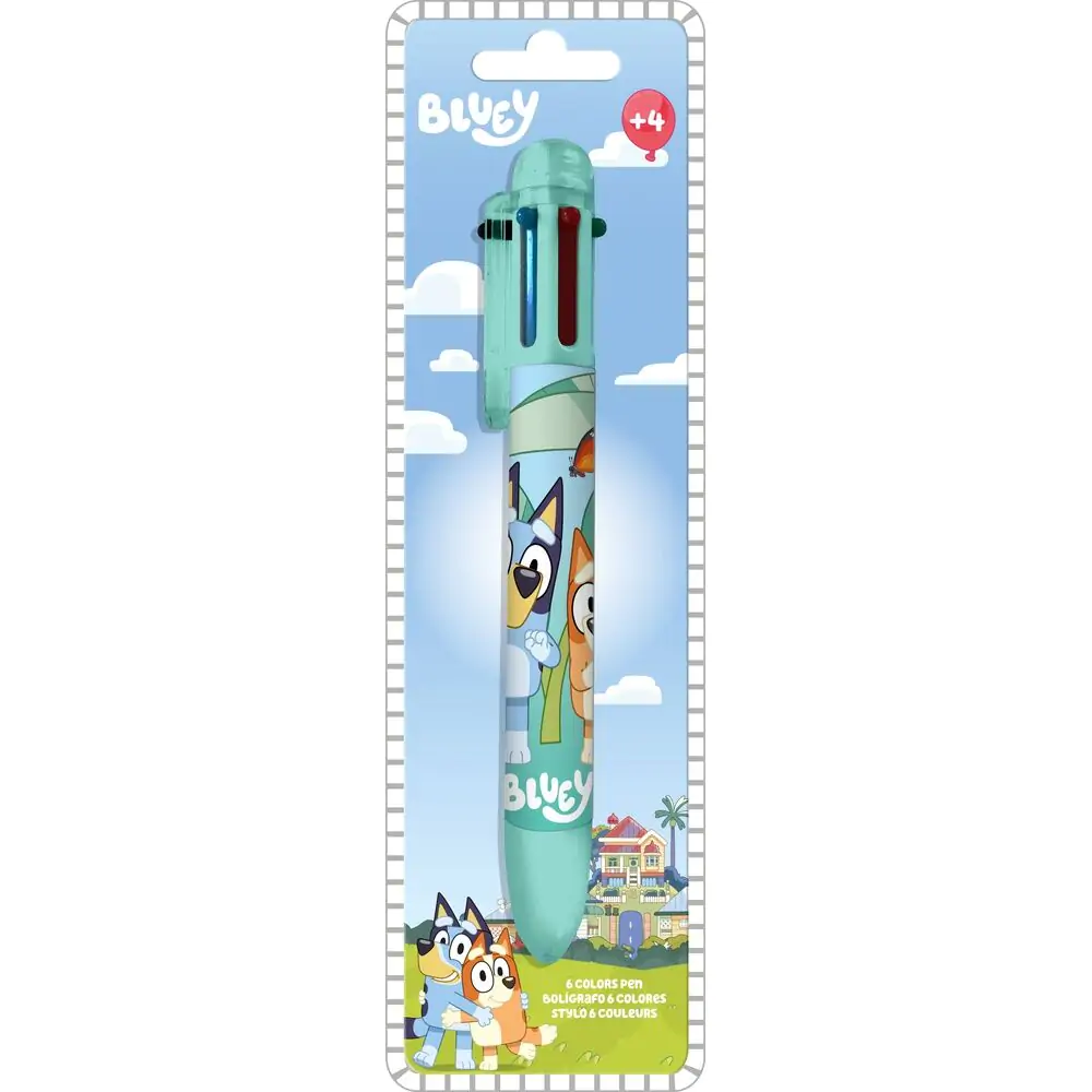 Bluey Pen 6 színű toll termékfotó