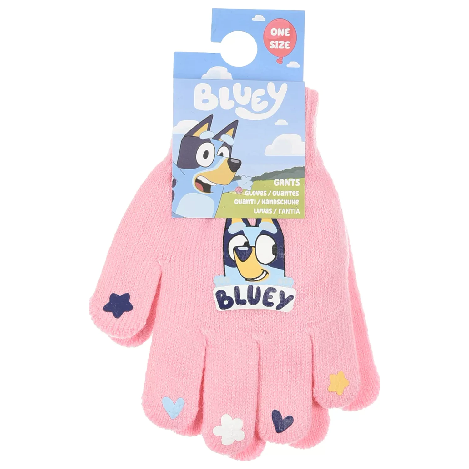 Bluey Pink gyerek kesztyű termékfotó