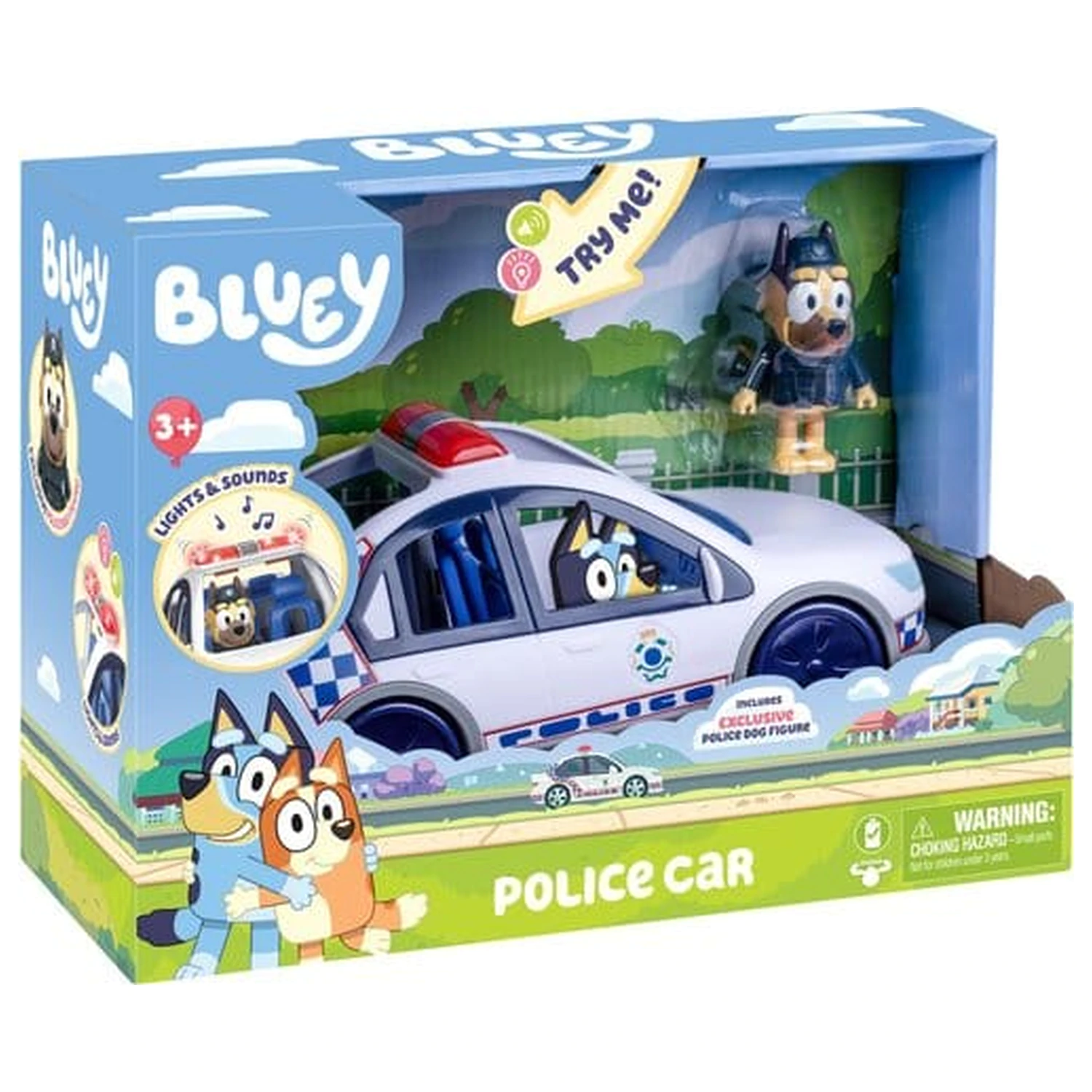 Bluey Police Car jármű  termékfotó