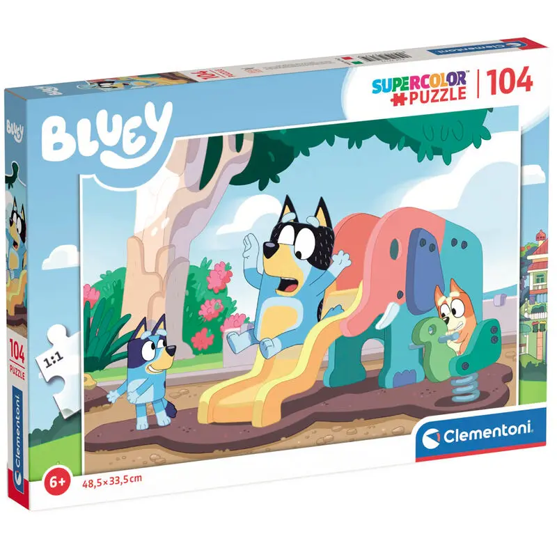 Bluey puzzle 104db-os termékfotó