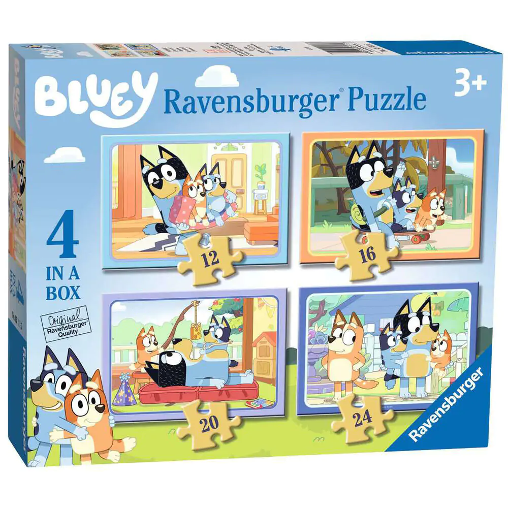 Bluey puzzle 12-16-20-24 db-os termékfotó