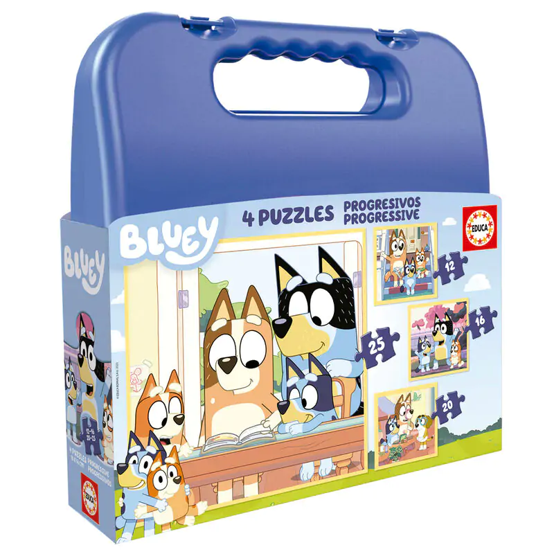 Bluey puzzle 12-16-20-25db-os termékfotó