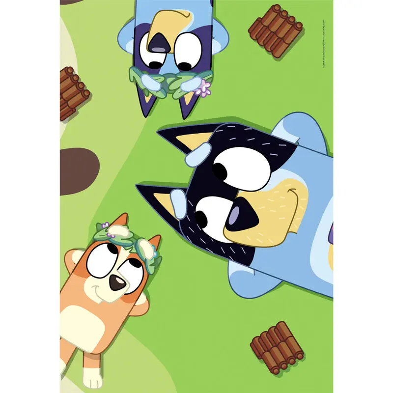 Bluey puzzle 2x48db-os termékfotó